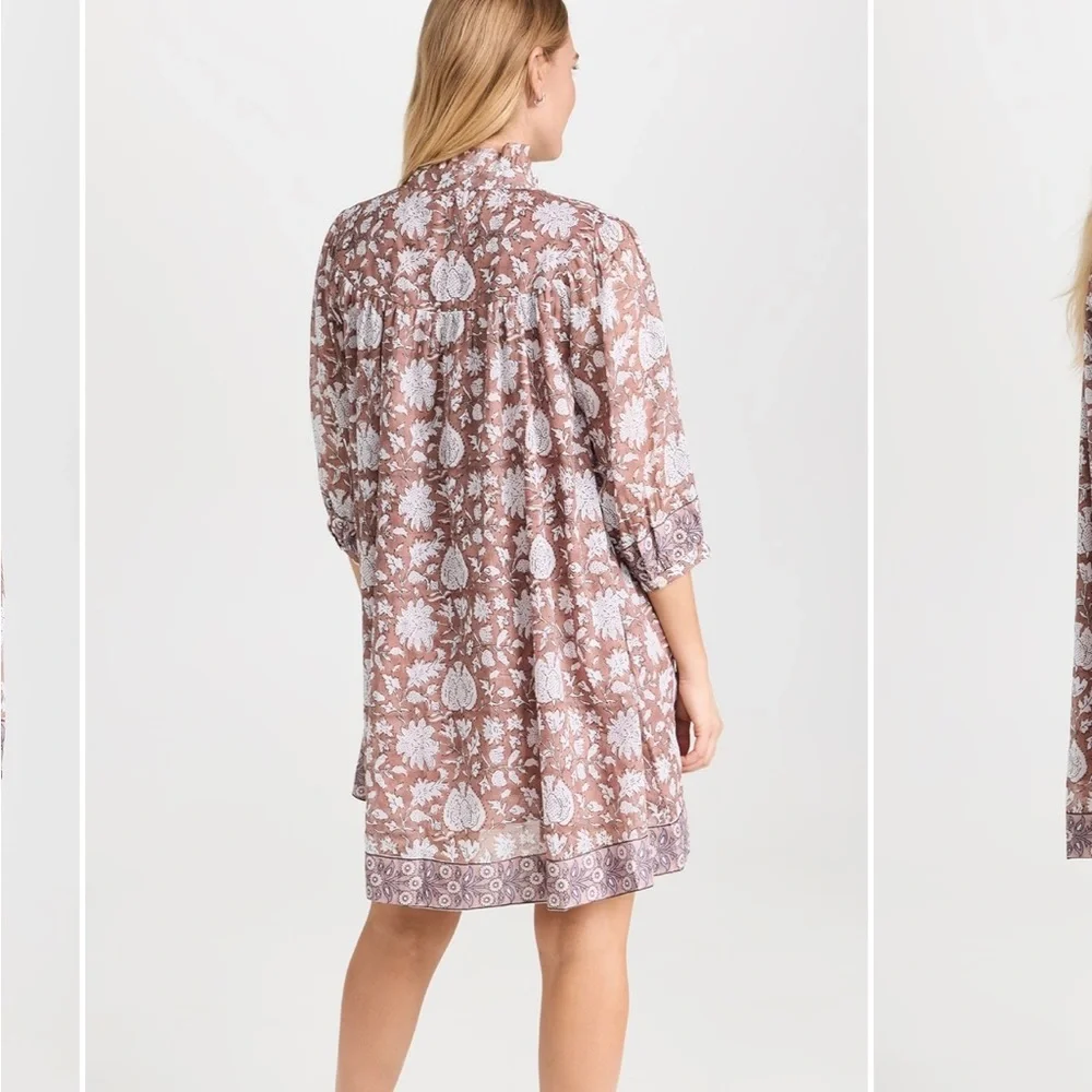 Marea Georgia Dress Clove S - Picture 2 of 5